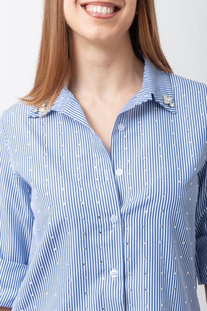 Camicia Blu MATISS O