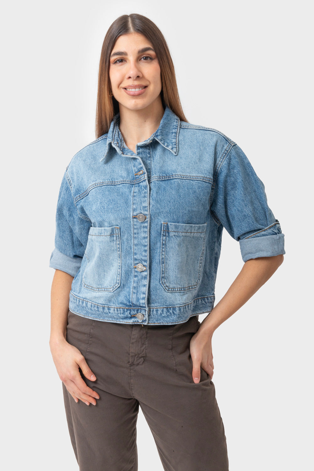 Giacca Stone washed MATISS O