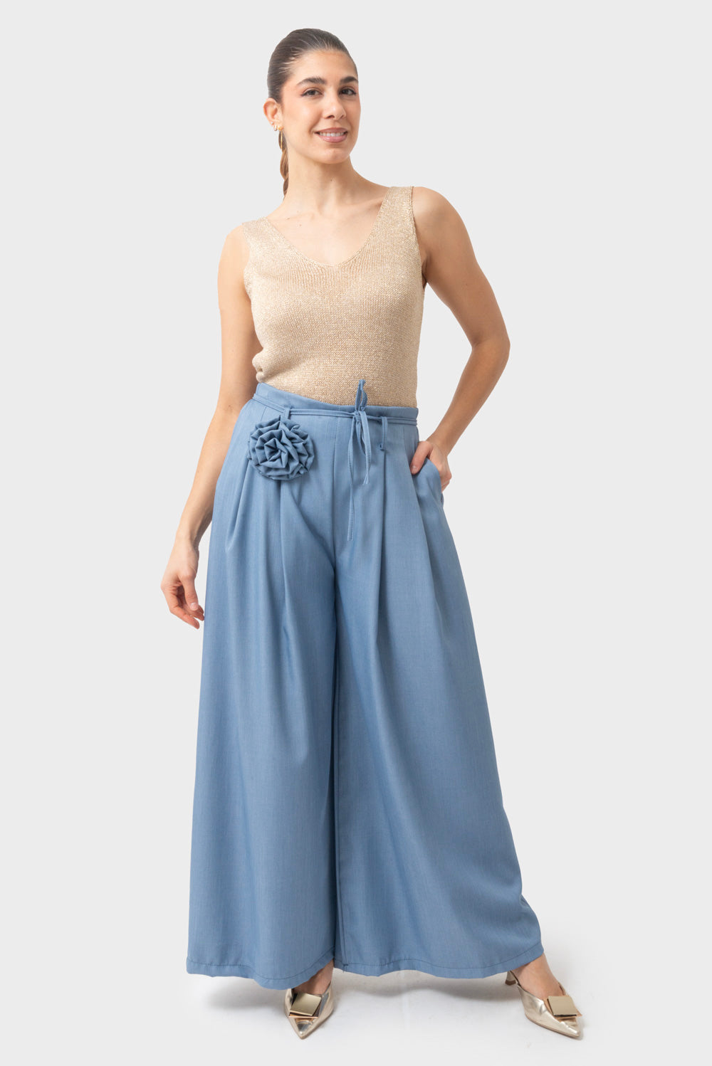 Pantalone Azzurro MATISS O - LMR-PN-39190FLC