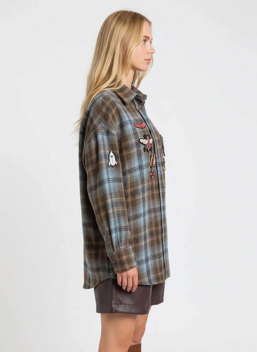 Camicia Celeste MATISS O