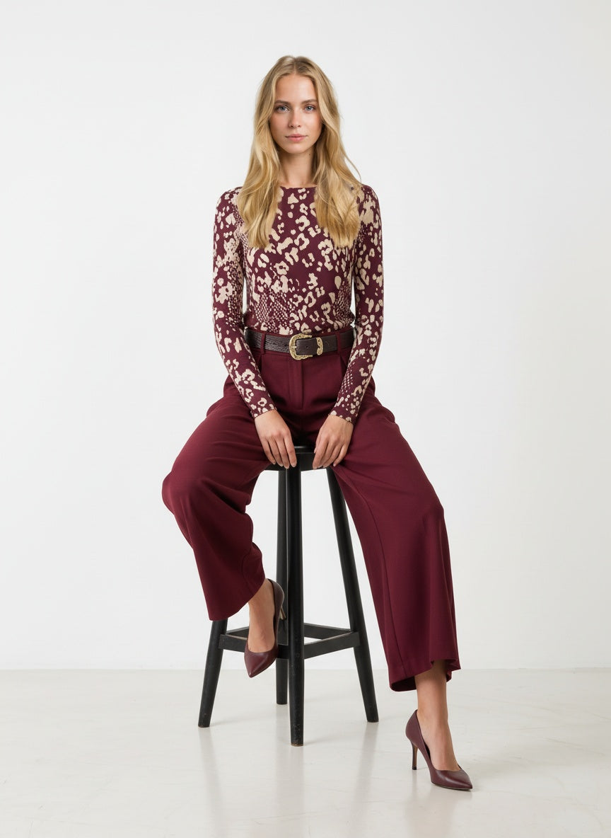Pantalone Rouge noir MATISS O
